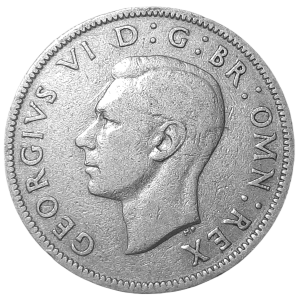 Anglia 2 Szylingi KM 878 1948 VF