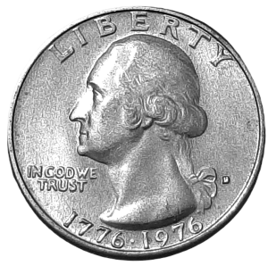 Stany Zjednoczone 25 Centów KM 204 1976D UNC-