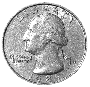 Stany Zjednoczone 25 Centów KM A164a 1989D UNC-
