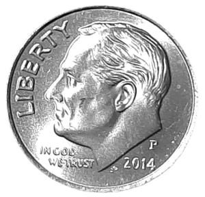 Stany Zjednoczone 10 Centów KM 195a 2014P UNC