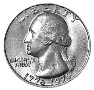 Stany Zjednoczone 25 Centów KM 204 1976 -UNC