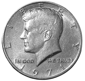 Stany Zjednoczone 1/2 Dolara KM 202b 1971 UNC