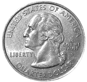 Stany Zjednoczone 25 Centów KM 357 2004D UNC