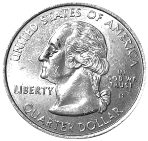 Stany Zjednoczone 25 Centów KM 319 2001D UNC