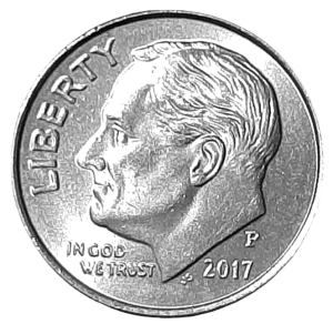 Stany Zjednoczone 10 Centów KM 195a 2017P UNC