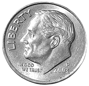 Stany Zjednoczone 10 Centów KM 195a 2003P UNC