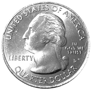 Stany Zjednoczone 25 Centów UC 103 2018D UNC