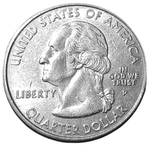 Stany Zjednoczone 25 Centów KM 318 2001P UNC