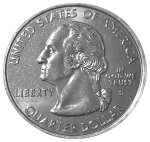 Stany Zjednoczone 25 Centów KM 318 2001D UNC