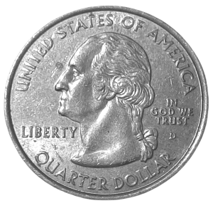 Stany Zjednoczone 25 Centów KM 321 2001D UNC