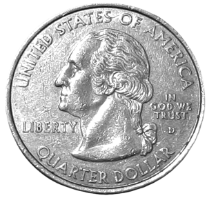 Stany Zjednoczone 25 Centów KM 322 2001D UNC