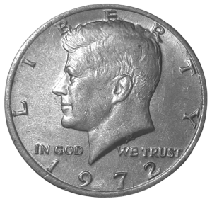 Stany Zjednoczone 1/2 Dolara KM 202b 1972 UNC