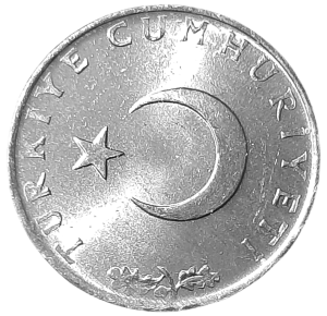 Turcja 10 Kuruszy KM 891a 1975 UNC