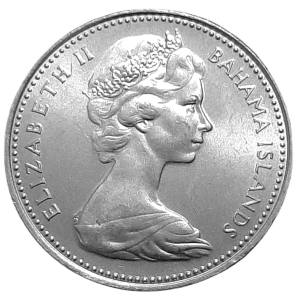 Wyspy Bahama 5 Centów KM 3 1970 UNC