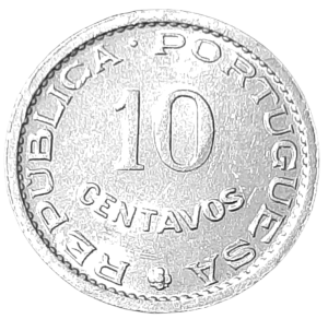 Wyspy św. Tomasza i Książęca 10 Centavo KM 15a 1971 UNC