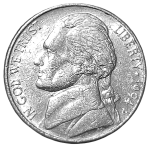 Stany Zjednoczone 5 Centów KM A192 1994D UNC-