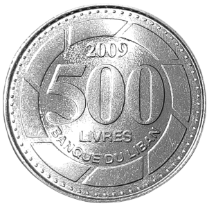 Liban 500 Livres KM 39 2009 UNC