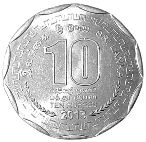 Sri Lanka 10 Rupii KM 181 2013 UNC