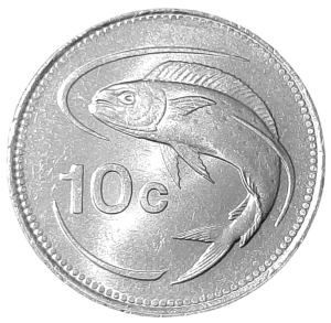 Malta 10 Centów KM 96 1992 UNC