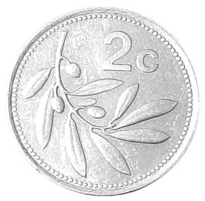 Malta 2 Centy KM 94 1995 UNC