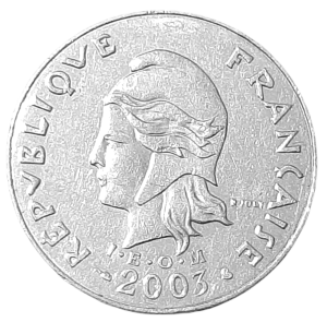 Polinezja Francuska 20 Franków KM 9 2003 UNC