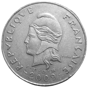 Polinezja Francuska 50 Franków KM 13a 2009 UNC-