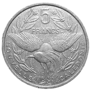 Nowa Kaledonia 5 Franków KM 16 2004 UNC-