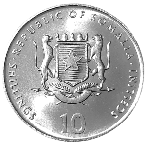 Somalia 10 Szylingów KM 90 2000 UNC