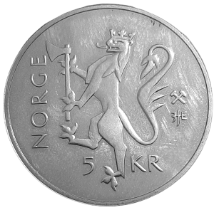 Norwegia 5 Koron KM 461 1997 UNC