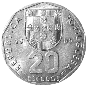 Portugalia 20 Escudos KM 634.2 2000 UNC
