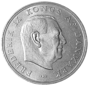 Dania 5 Koron KM 853.2 1972 UNC