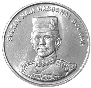 Brunei 20 Sen KM 37 1994 UNC