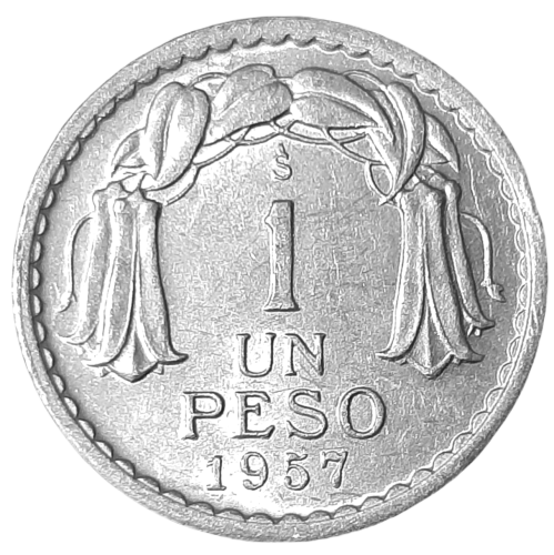 Chile KM 179a 1957 A.png