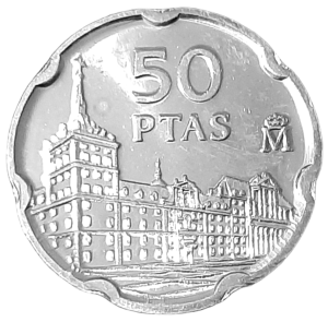 Hiszpania 50 Peset KM 985 1997 UNC