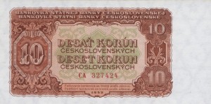 Czechosłowacja 10 Korun 1953 P-83 UNC  
