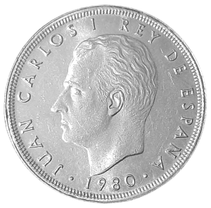 Hiszpania 25 Peset KM 818 1980 UNC