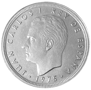 Hiszpania 50 Peset KM 809 1975 UNC