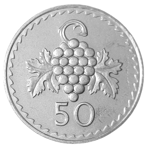 Cypr 50 Milów KM 41 1982 UNC