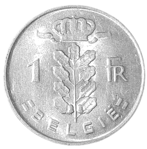 Belgia 1 Frank KM 143.1 1966 UNC