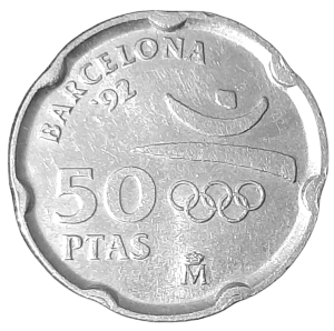 Hiszpania 50 Peset KM 906 1992 UNC