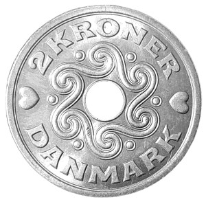 Denmark 2 Kroner KM 874.1 1992 UNC
