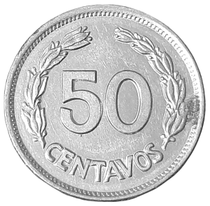 Ekwador 50 Centavo KM 81 1963 UNC
