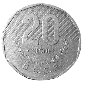 Kostaryka 20 Colones KM 216.1 1983 UNC