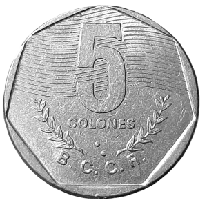 Kostaryka 5 Colones KM 214.2 1985 UNC