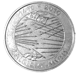 Litwa 1 Litas KM 172 2010 UNC