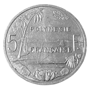 Polinezja Francuska 5 Franków KM 12 2011 UNC