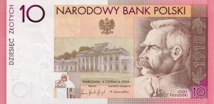 Polska 10 zlotych 2008 P-179 UNC 