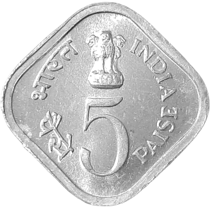 Indie 5 Pajs KM 20 1977 UNC