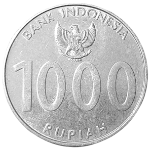 Indonezja 1000 Rupii KM 70 2010 UNC