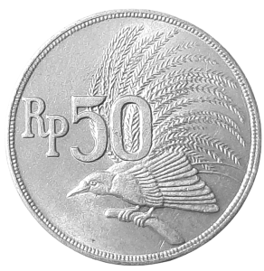 Indonezja 50 Rupii KM 35 1971 UNC